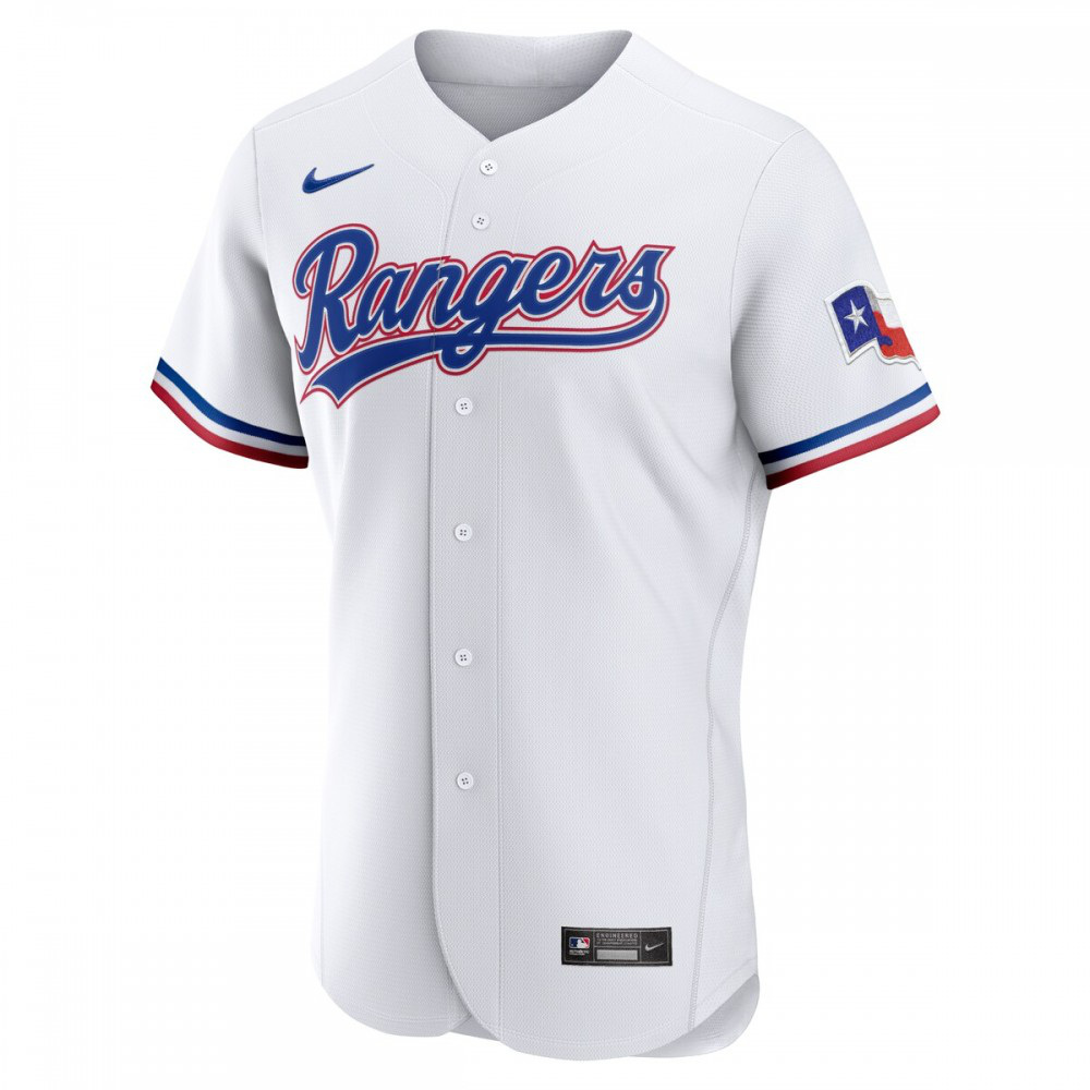 Marcus Semien Texas Rangers Home Authentic Player Jersey - White-Pro Kit Vault | Brand New 26/27 Sports Jerseys
